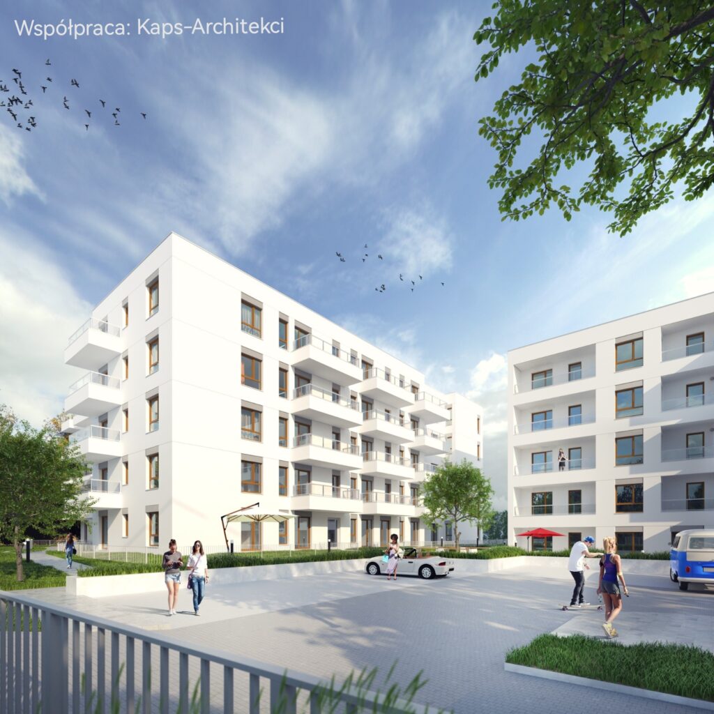 Projekt kompleksu budynków wielorodzinnych Osiedle Ostrovia Ostrów Mazowiecki